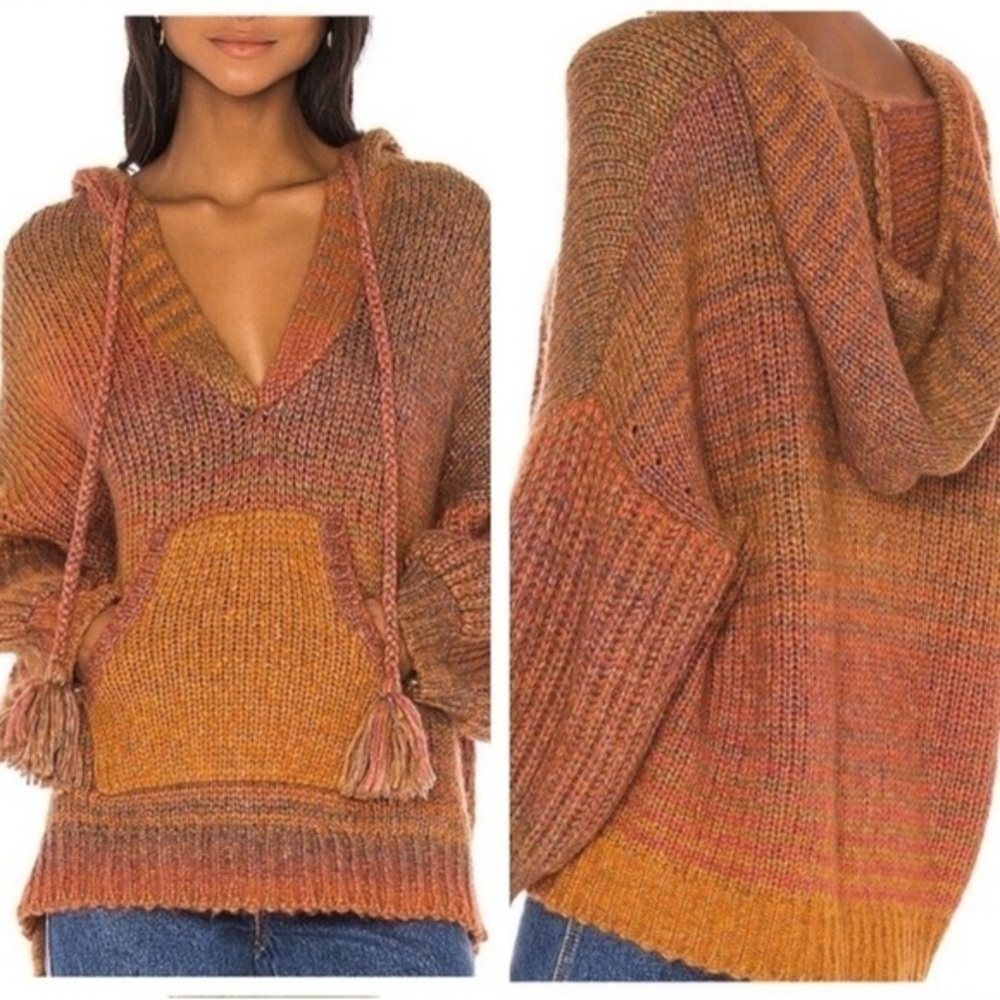 LoveshackFancy Remington Ombré Desert Sunset. RARE NWT (extremely oversized)